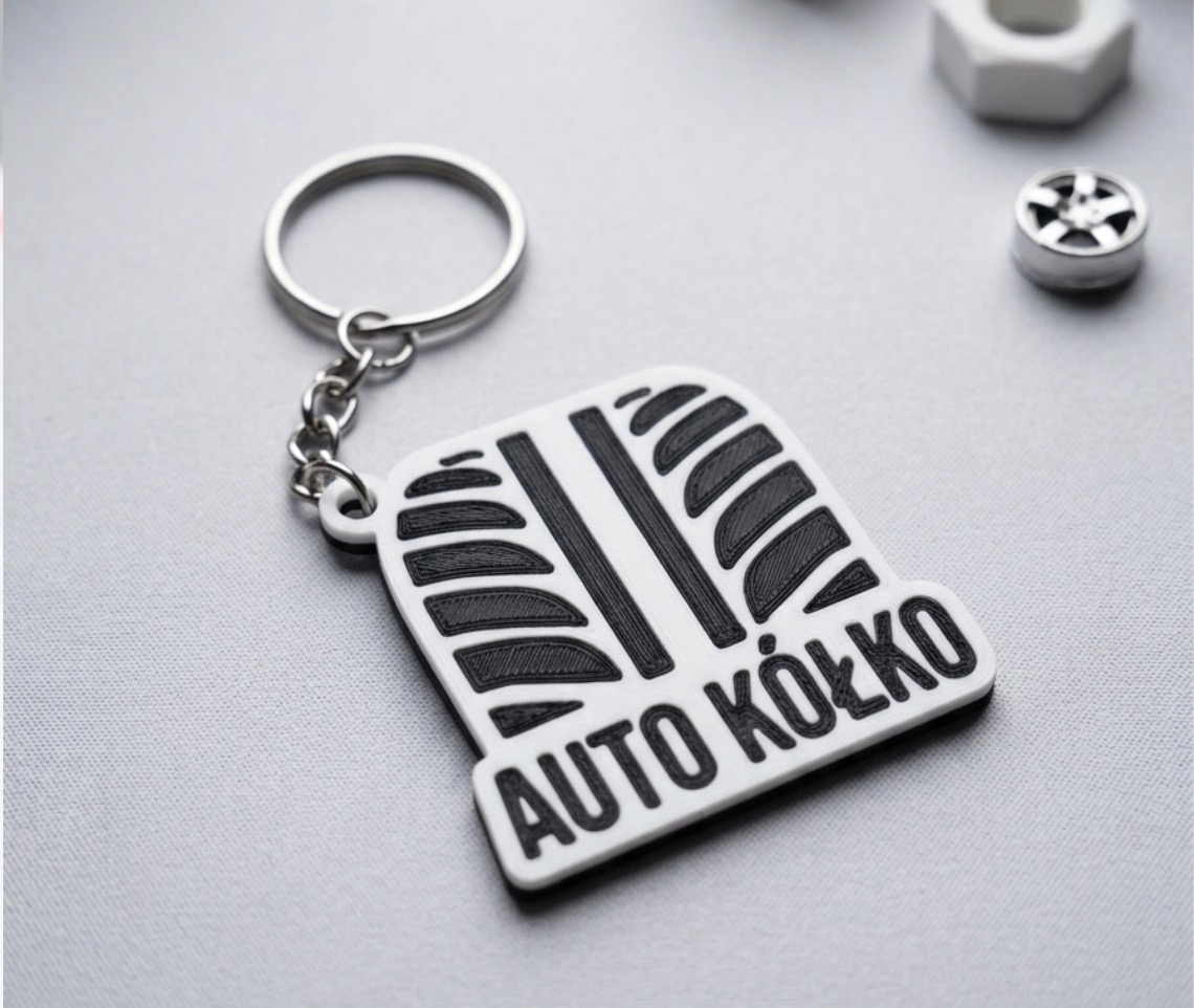 Brelok auto kołko - realizacja Magic Brand