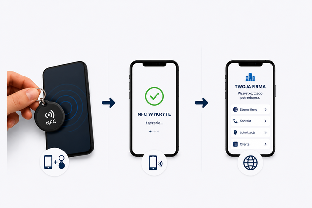 Jak działa MagicPortal? Prosty proces: zaprojektuj gadżet, zaprogramuj NFC, mierz wyniki
